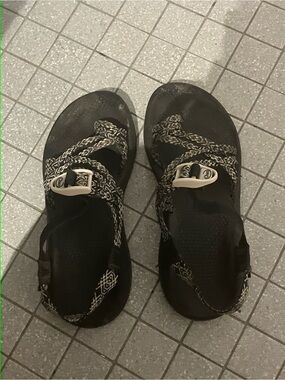 Women's Chaco Sandals with Patterned Straps